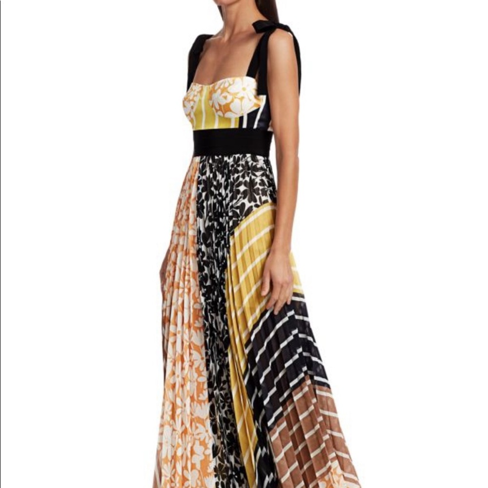 Silvia Tcherassi Gemina Pleated gown